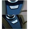 Car styling Interior multimedia control MENU button Trim Sticker cover for BMW e60 E90 3 5 series X5 X6 E70 E71 auto Accessories