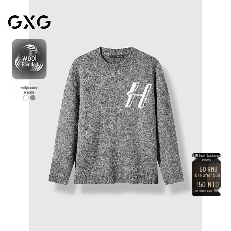 GXG Men's 2024 A/W Lightweight Casual Pullover Sweater