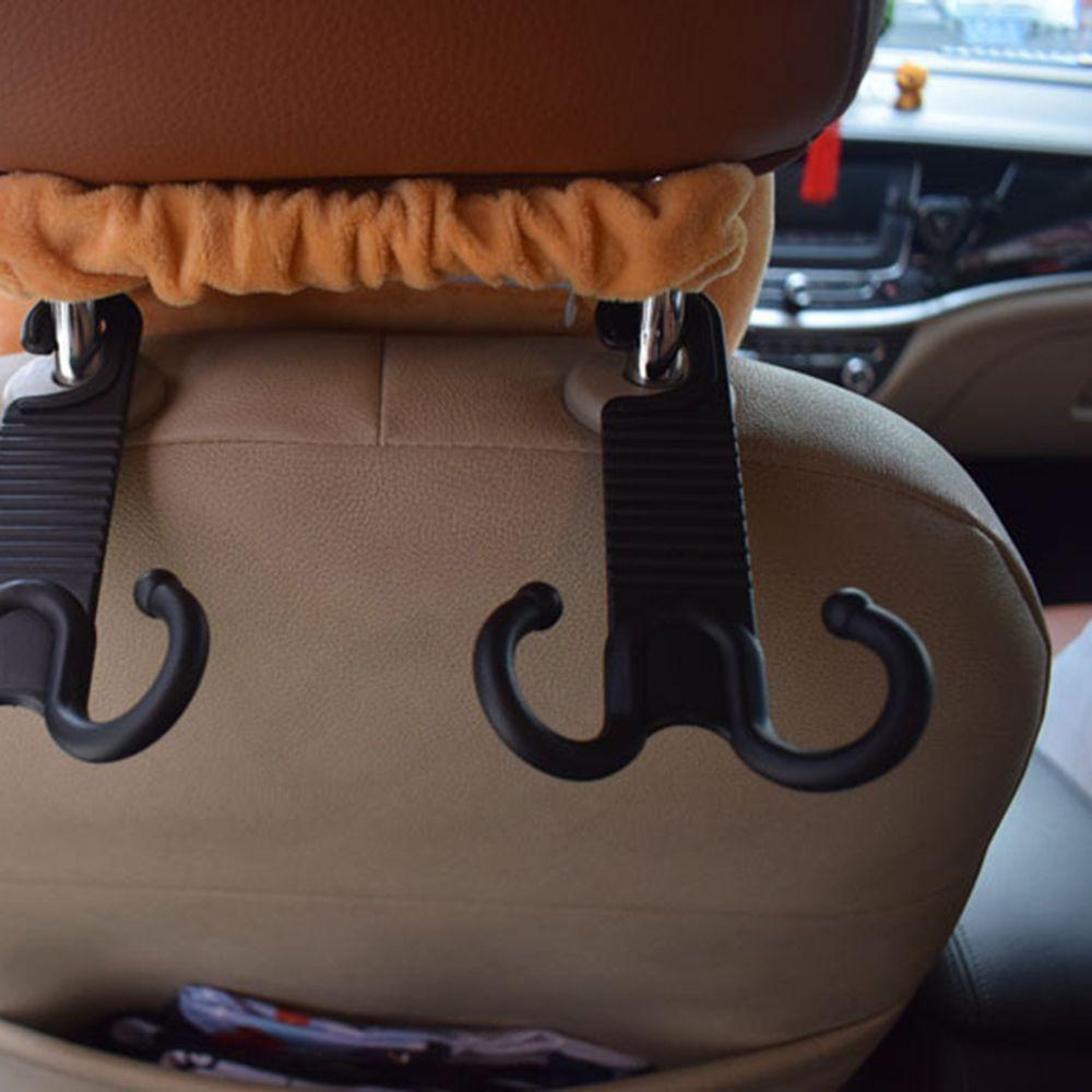 Claw Type Invisible Seat Back Adjustable Bending Car Cargo Hook Seat Headrest Hanger Hook Bag Clip