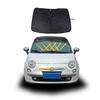 Черная Автомобильная Солнцезащитная Шторка На Лобовое Стекло Для Fiat 500 2010-2024