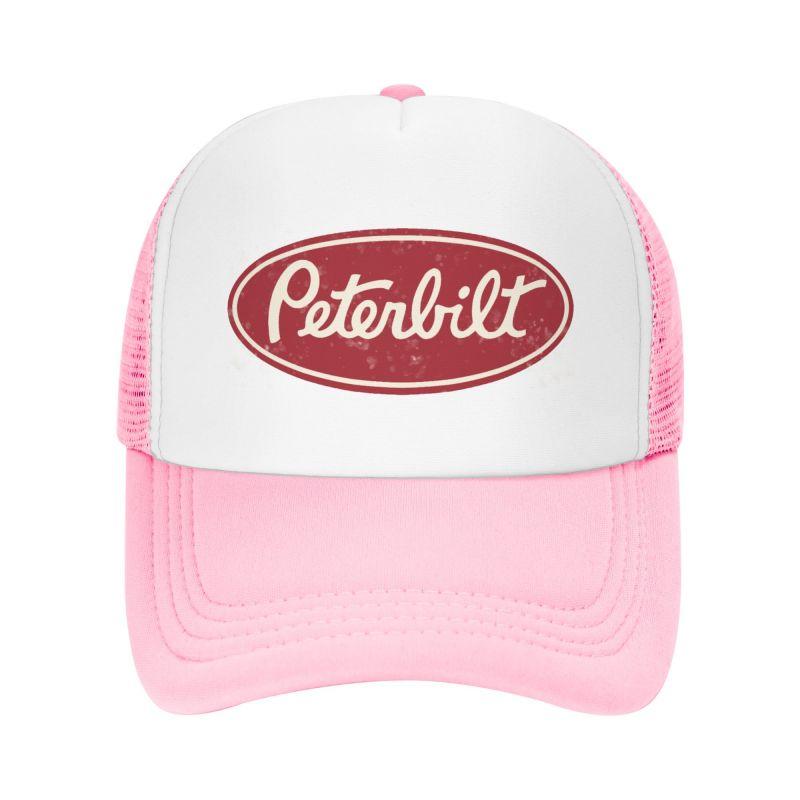Мужские сетчатые бейсболки Peterbilt Truck Racing, унисекс, хип-хоп, регулируемая кепка snapback, женские летние повседневные кепки от солнца