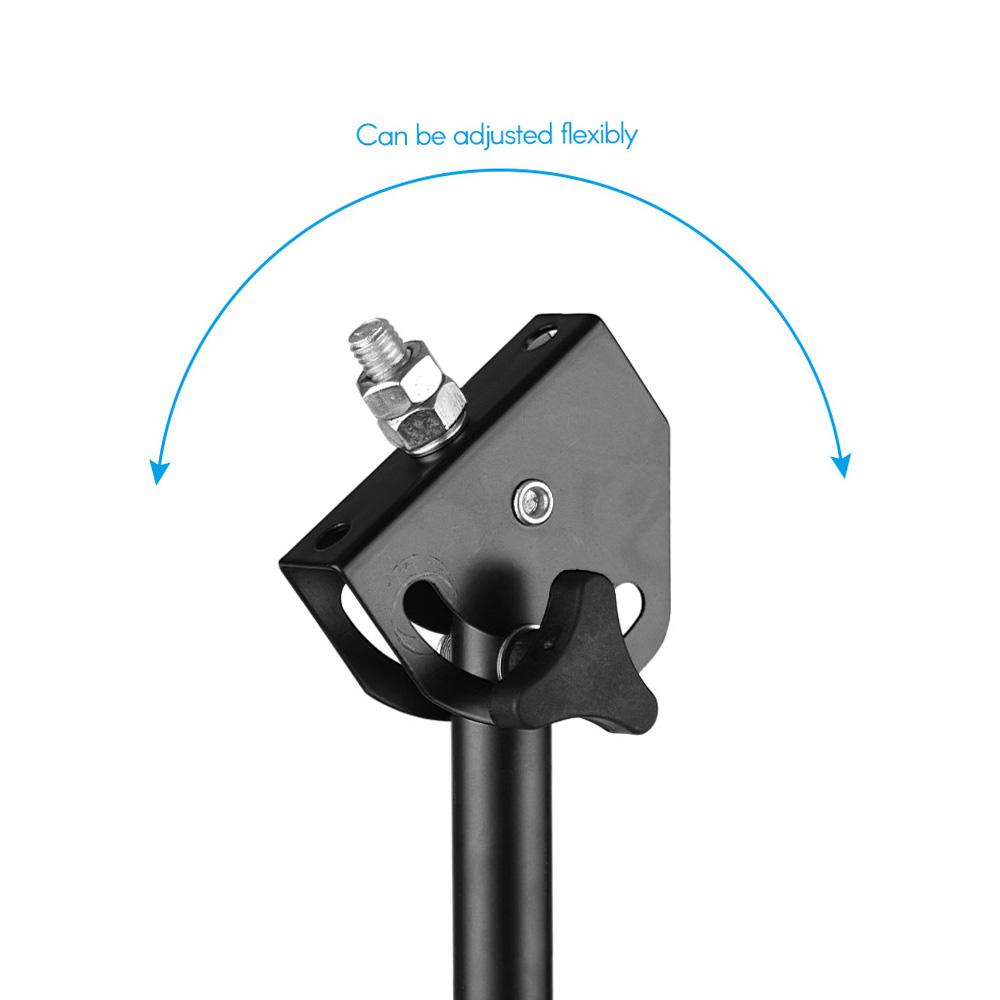 Металлическая стойка для пэда 8мм винтовое соединение 46см 79см регулируемая высота для 8 10 дюймового пэда для практики с сумкой для переноски