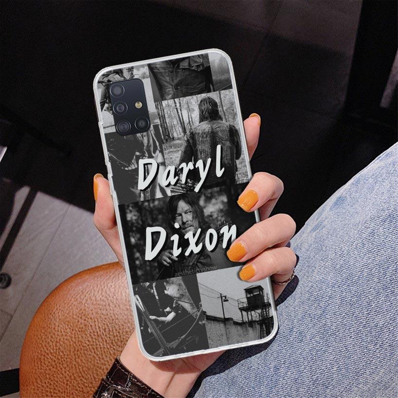 The Walking Dead Daryl Dixon Phnoe Case for Samsung Galaxy A12 A22 A32 A42 A52 A51 A50S A20S A10S A41 A31 A21S A40 A30S A20E A71