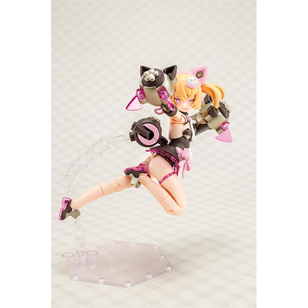 Kotobukiya Megami Device Puni Mofu Черная Мао Масштаб 135 мм Пластиковая модель