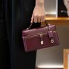 2025 New LP23 Fashionable Versatile Cowhide Lunch Box Bag High-end Leather Single Shoulder Crossbody Handbag For Women