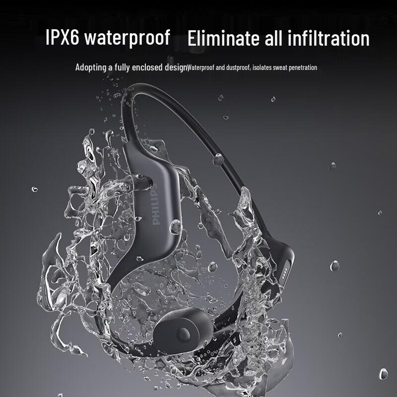 Philips TAA6609C Костно-проводные Bluetooth-наушники для спорта