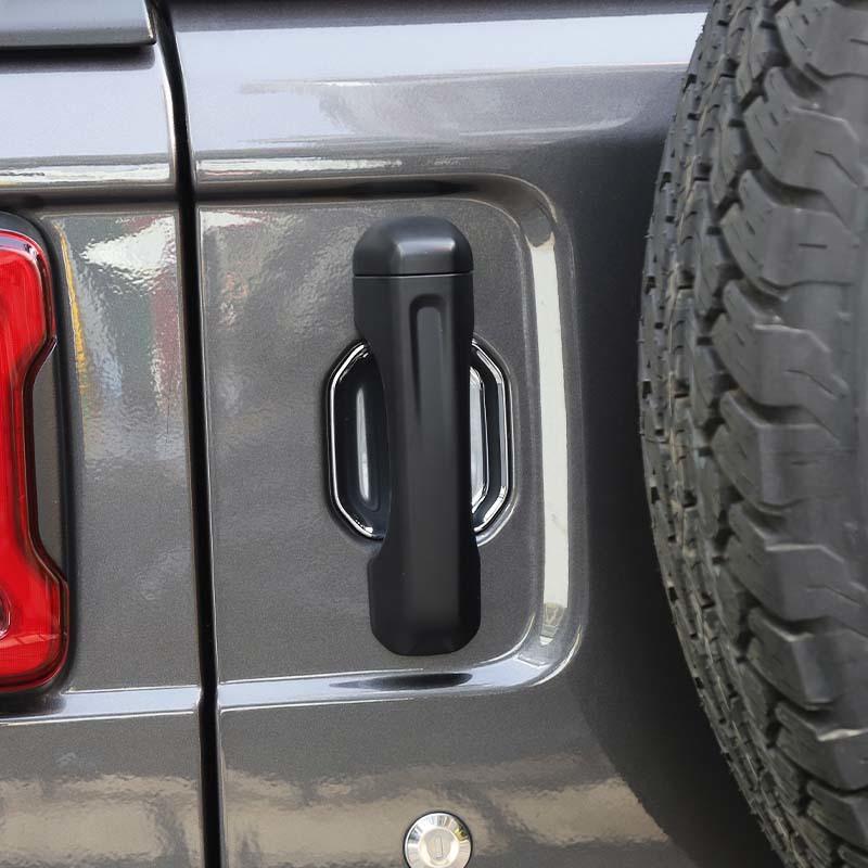 ABS ручка автомобиля наклейка в виде ракушки внешняя дверь чаша декоративная крышка для Jeep Wrangler JL 2018 Up 4-дверная версия Внешние аксессуары