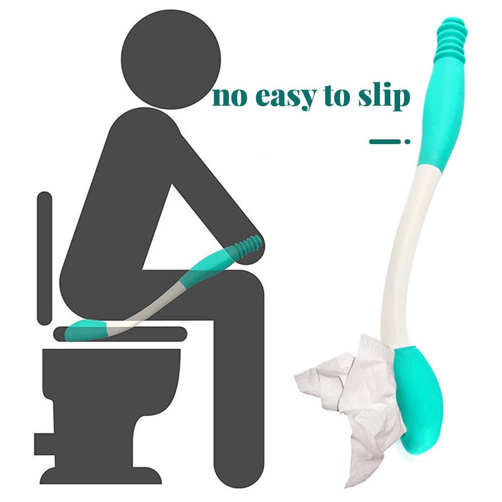 Ручной туалетный помощник Беременные женщины Длинная ручка Пожилые Анальная безопасность Захваты Портативный Туалетная бумага Бумажное полотенце Бытовой