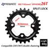 Звезда велосипедная Prowheel 104BCD 64BCD Звезда 26T 36T 28T 38T Звезда для MTB Двойная скорость Велосипедная звезда для MTB Велосипедная звезда