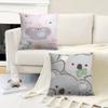 Cartoon Splashed Ink Koala Cushion Cover 30x50 Polyester Sofa Cushions Decorative Throw Pillows Home Decoration Pillowcover