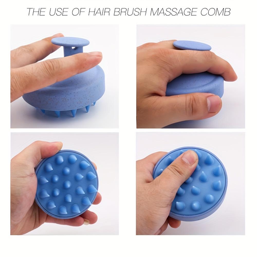 Soft Scalp Massager Shampoo Brush - Gentle Detangling & Cleansing Hairbrush for Home Use.