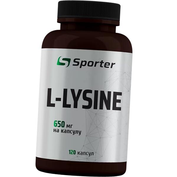 Лизин капсулы, L-Lysine 650, Sporter 120капс (27584013)