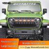 Angry Grille with Lights for 07-23 Wrangler, Renegade, Gladiator Front Modification