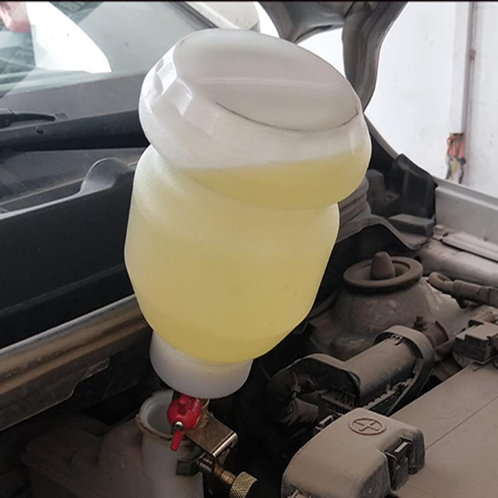 ZKTOOL Поставка с градуированным краном, бачком тормозной жидкости, инструментом для замены, бутылкой для прокачки тормозов