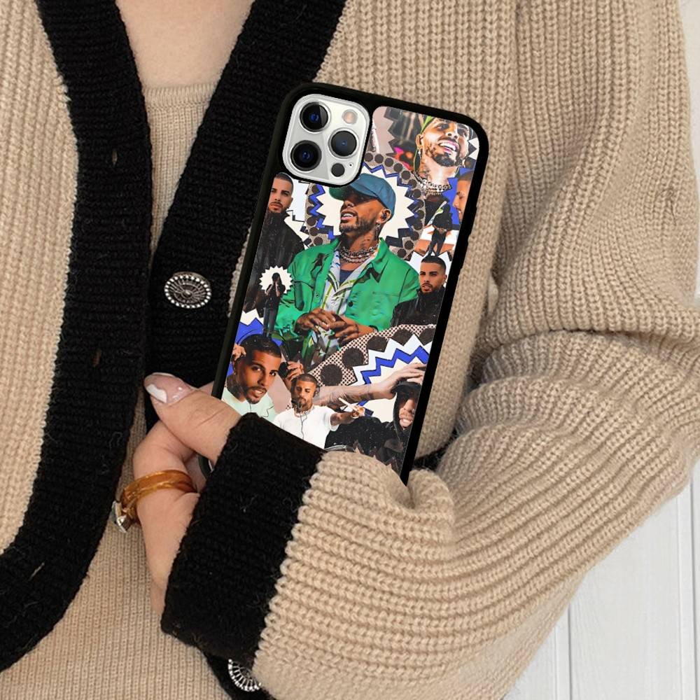 R-Rauw Alejandro Phone Case Silicone PC+TPU For IPhone 11 12 13 14 15 16 17 Plus Pro Max Shell