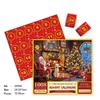 24-секционная рождественская головоломка-слепая коробка: Игрушка с обратным отсчетом из 1008 деталей для взрослых и детей