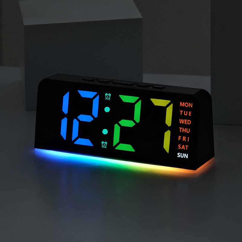 Многофункциональный RGB ночник-будильник - Модель GH0739R