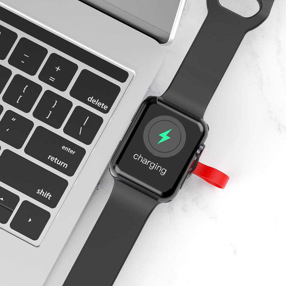 USB-зарядное устройство DUODUO для iwatch Series 6, 5, 4, 3, 2, портативные умные часы, кабель беспроводной зарядной док-станции
