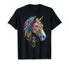Horse Animal Motif Illustration Horse T-shirt