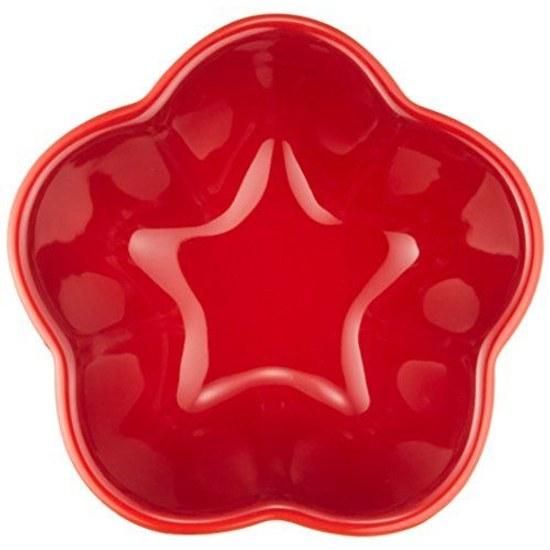 Контейнер Le Creuset термостойкий Мини Флер Набор Вишнево-красный Белый Перламутр Морозостойкий Совместим с микроволновой печью Свадебное торжество Юбилей