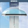 Folding UV Light Folding Folding Folding For Sunny and Rainy Complete Light Heat Windproof and Water Rainy Season 6 Folding Case Sky Blue Umbrella,