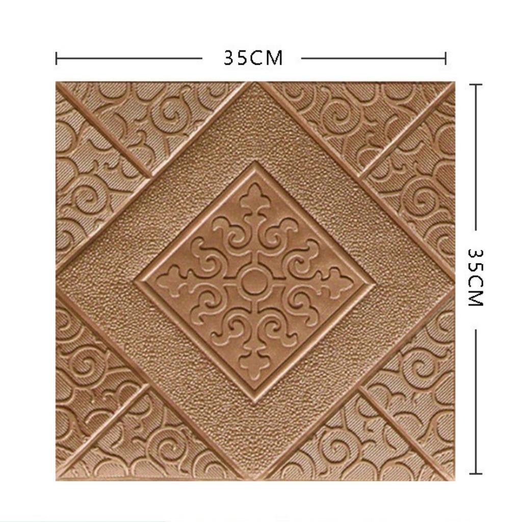 20/10/5/1 шт. 35*35 см Обои Кирпич 3D Наклейка на стену Пена Самоклеящаяся DIY Декор гостиной Водонепроницаемая бумага
