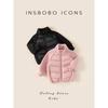 Insbobo Kidsren's Down Jacket 2025 New Style Girls' Winter Outwear Baby Thickened Autumn and Winter Outerwear for Going Out