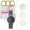 3x гидрогелевая матовая защитная пленка apgo для Skagen Hybrid HR Jorn, гидрогелевая пленка, гибкая, мягкая ТПУ с позиционирующим слоем, простая установка
