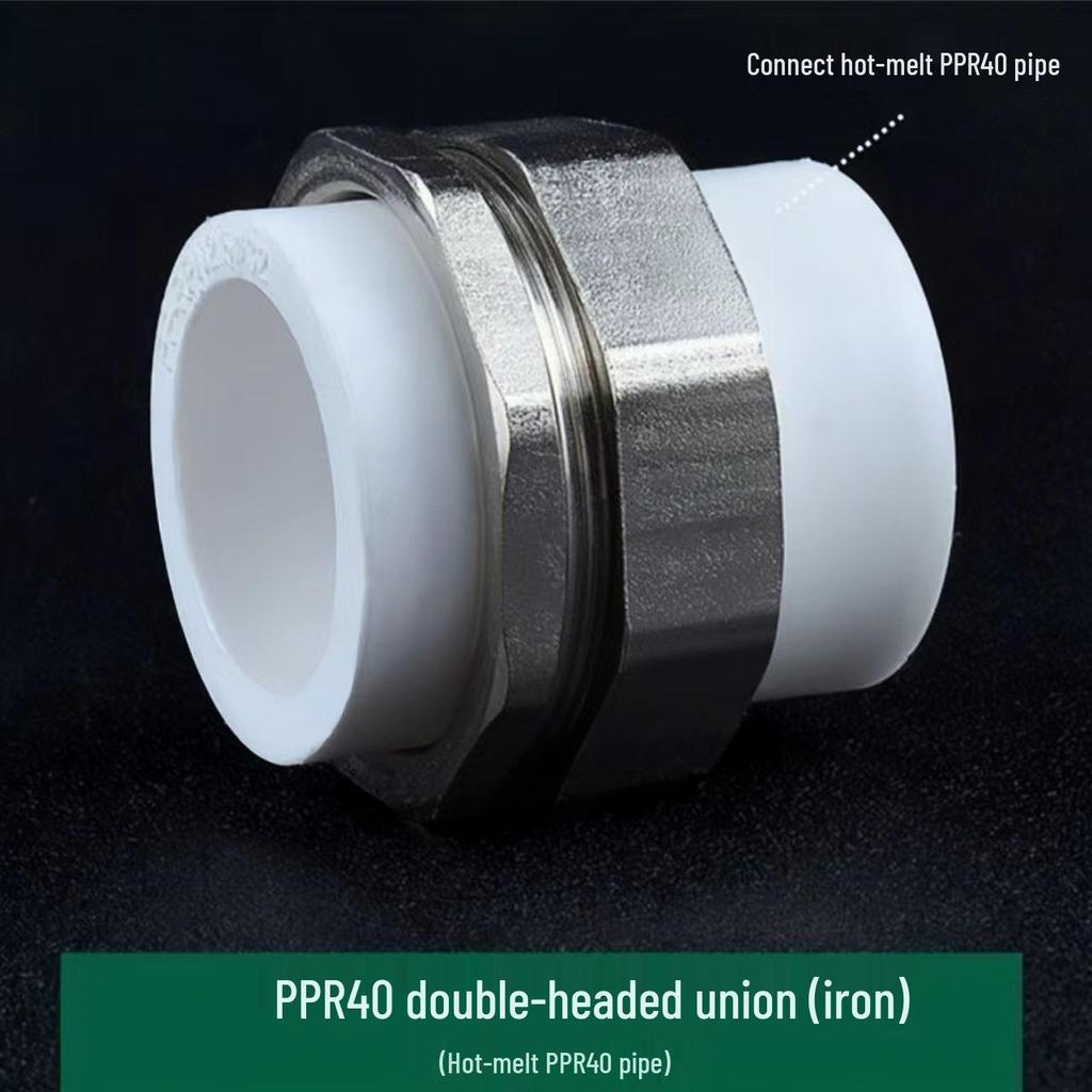 PPR Медно-чугунная муфта, внутренняя и наружная резьба, 20-110 мм, двухсторонняя PPR чугунная муфта