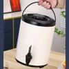 Hot Cold Insulated Milk Tea Bucket Large-capacity Heat Preservation Barrel