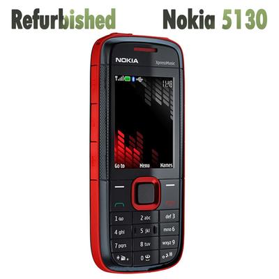 Восстановленный оригинальный разблокированный мобильный телефон Nokia 5130 с 1 SIM-картой
