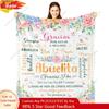 Подарки для бабушки Nicetous Abuelita На испанском Regalos Para Abuela Подарки на день рождения бабушки Подарки бабушке от внуков Индивидуальные одеяла