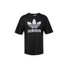 (WMNS) Originals Logo T-shirt 'Black White' Women's EC1884