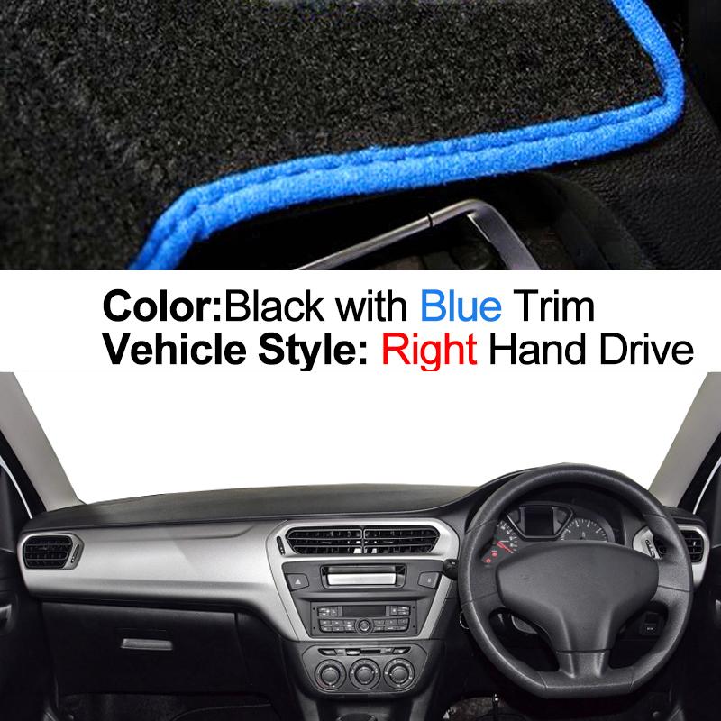 Автомобильный коврик на панель приборов Dash Mat Cape для Citroen C-Elysee 2014 2015 2016 2017 2018 2019 Противосолнечный козырек Dashmat