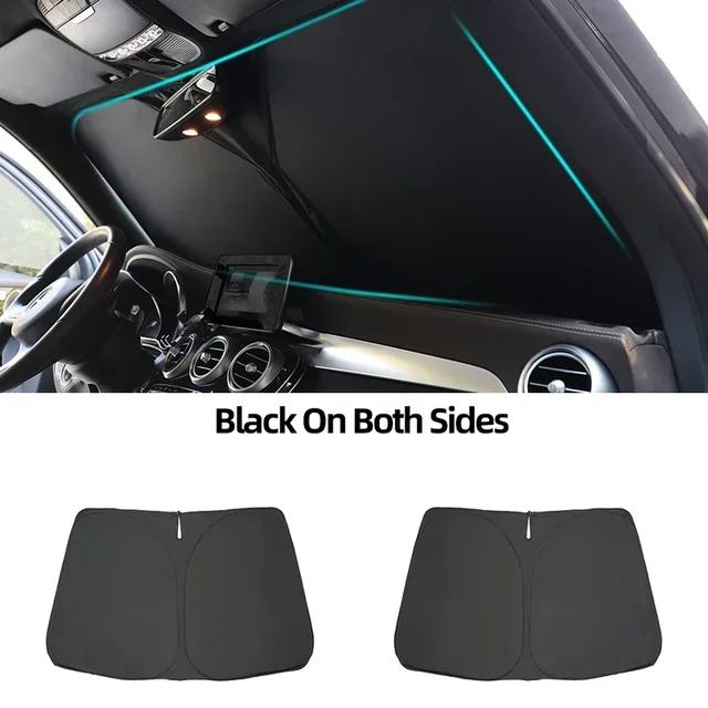 Custom Magnetic Car Window Sunshade For Volvo V60 2nd 2019 - 2024 Curtain Mesh Front Windshield 2020 2021 2022 2023