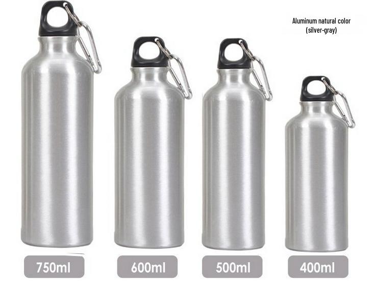 Aluminum Wide Mouth Sports & Camping Water Bottle - Paintable, Outdoor Portable Cycling Cup