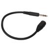 Гибкий кабель-переходник DIN 5 Pin (мама) на 6.35 мм (папа), Plug and Play, 1.0 фута, Аудиоадаптер для микрофона, Стерео удлинитель аудио TRS