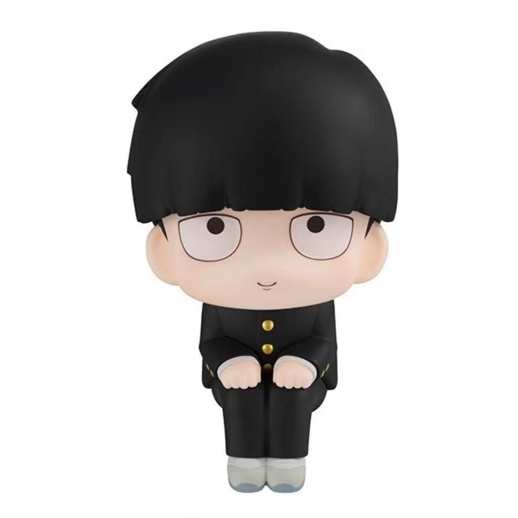 Мультяшные Фигурки Аниме Mob Psycho 100 GK Рейген Араката Q-издание Кавайная Сидящая На Ладони Модель Кукла Украшения Коллекционные Игрушки Подарок