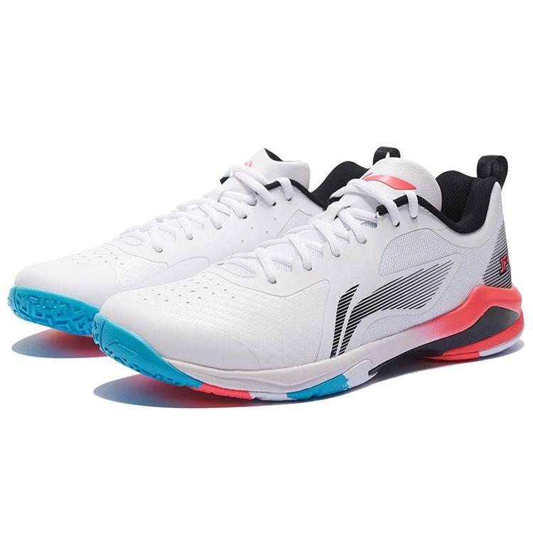 Li Ning Speed SE Fabric Synthetic Leather Gradient Shock Absorption Non-Slip Wear-Resistant Lightweight Low-Top Badminton Shoes AYZS018-3