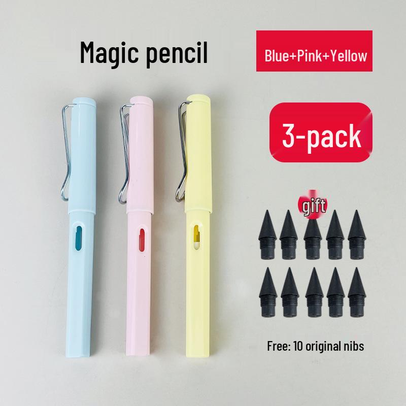 Eternal Non-Toxic First Grade Auto Pencil: Kid-Safe HB Sketch & Color