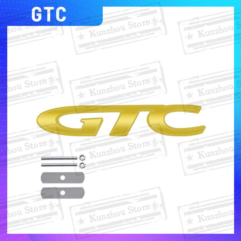 1 шт. Металлический логотип GTC для Opel Zafira Mokka Meriva Insignia Corsa Astra Adam Vauxhall Эмблема Наклейка на переднюю решетку автомобиля задний багажник