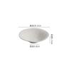 Lunar Textured Ceramic Small Footed Bowl Salad Bowl Spaghetti Bowl Dessert Bowls Deep Bowls Restaurant Creative Tableware