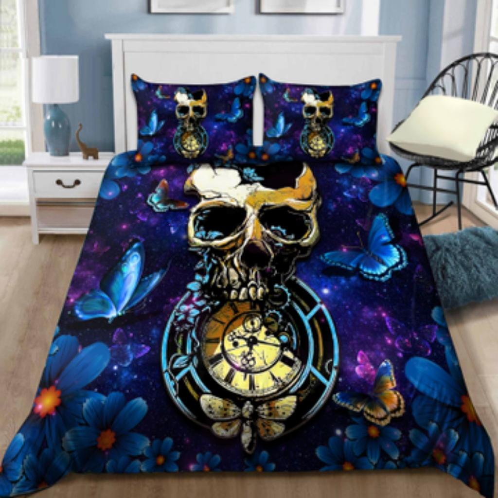 Комплект постельного белья Tmarc Tee Skull Комплект постельного белья для дома Пододеяльник