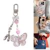 Cute Butterfly Ballet Shoes Keychain Pendant Bag Phone Pendant Women Backpack Handbag Charm Lovely Hanging Decoration