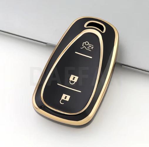 AABHK1 3 Buttons TPU Car Remote Key Case Cover for Chevrolet Onix Turbo Cruze Orlando Trax Tracker Trailblazer Equinox Malibu Bolt