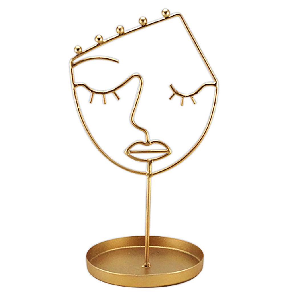Les Trésors De Lily [A3196] - Designer Jewelry Holder 'Boudoir' Gold - 27x14 Cm