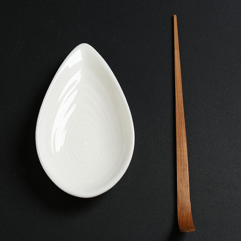 Белый нефритовый фарфор чайная керамика чайный лотос белый набор для чая кунг-фу аксессуары для чайной церемонии чайная ложка чайный сервиз