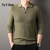 Yalu Men's Half-Zip Knit Sweater