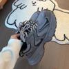 Retro Dad Shoes Women's Spring and Autumn New Ins Trendy Thick-soled Versatile Casual Breathable Student Sports Shoes