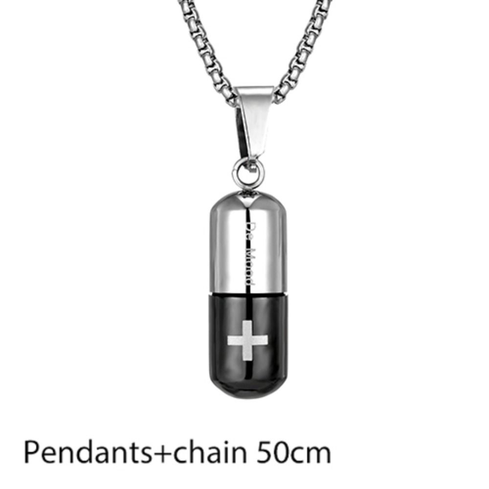 Можно открыть капсулу таблетка кулон ожерелье женщины мужчины дрейф бутылка кулон новый полые таблетки ожерелье